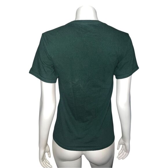 National Parks Five Billion Star Hotel T-Shirt Forest Green Small EUC - Picture 2 of 6